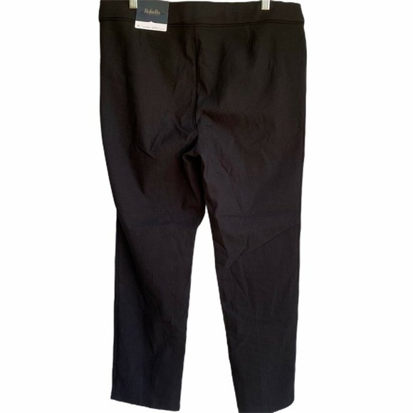 Raffaella Comfort Slim Ankle Pants Black NWT - Picture 2 of 11